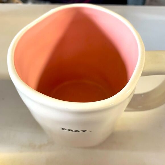 Rae Dunn Pray. Coffee Mug 12 Ounce no chips - Picture 2 of 3